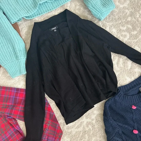 Huge lot of women’s sweatshirt sweater set M neutral L.L. bean teal element ful - Picture 12 of 14
